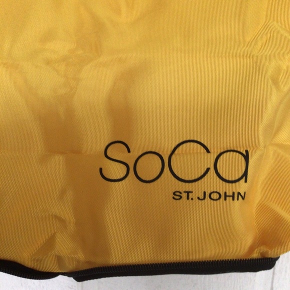 NWOT ST. JOHN PACKABLE NYLON TOTE BAG SHOPPER - Picture 3 of 10